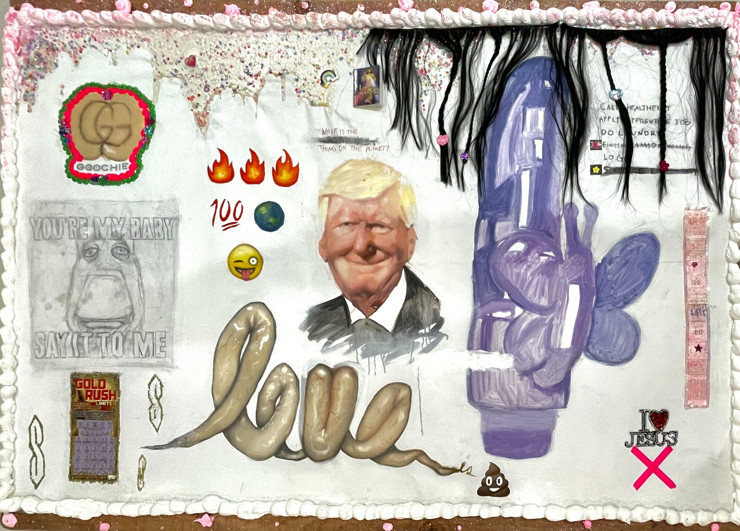 shakira, weird art, mebarat, rizzzabella